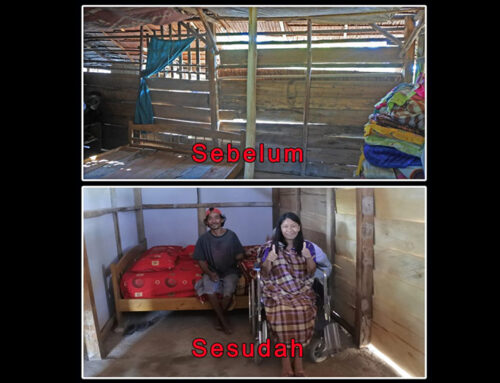 SOS Mangkutana Berbagi: Renovasi Rumah Pasien yang Dilayani